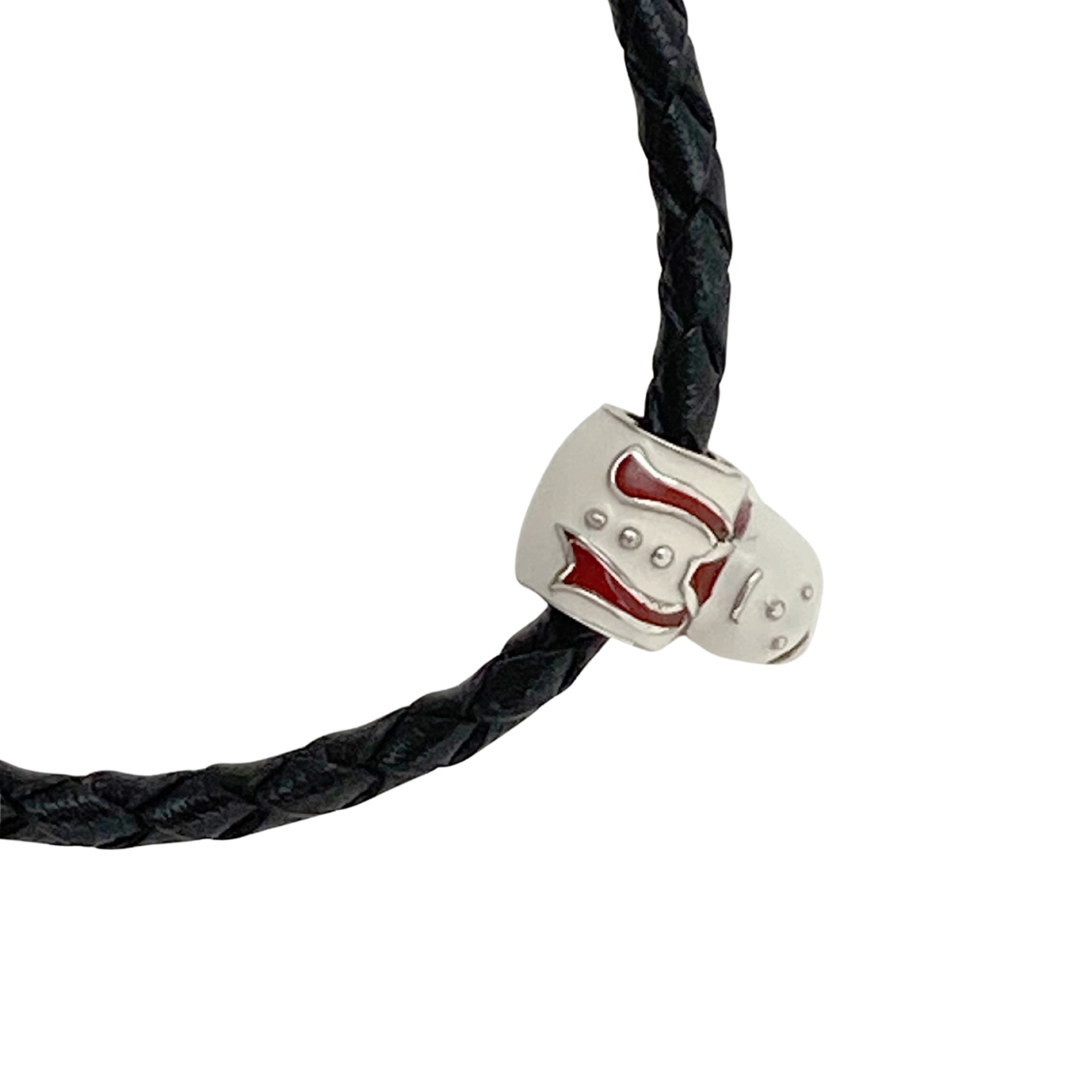 Sterling Silver Snowman Charm Festive Bead or Necklace Pendant