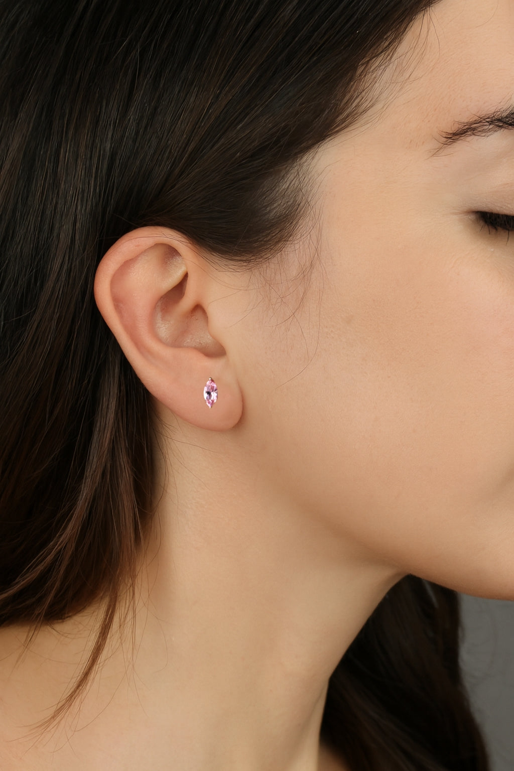 Sterling Silver Marquise Cut Austrian Crystal Earrings