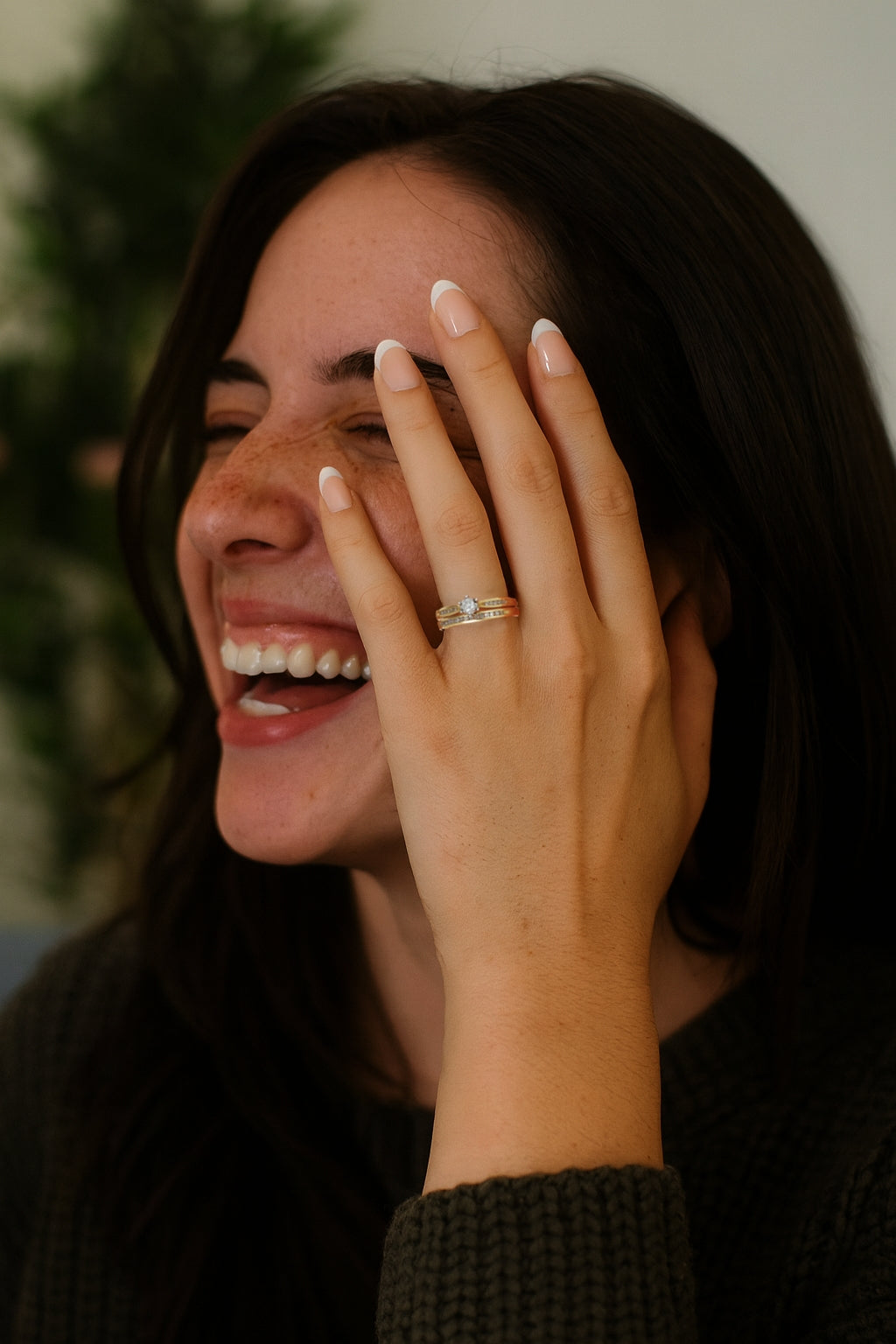 9ct Diamond Bridal Ring Set .245ct TW