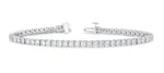 14ct White Gold Lab Diamond Bracelet 6.00ct TW