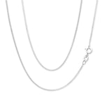 Sterling Silver Italian Curb Chain 40cm