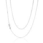 Sterling Silver Italian Curb Chain 45cm