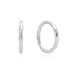 Sterling Silver Petite Twist Sleeper Earring