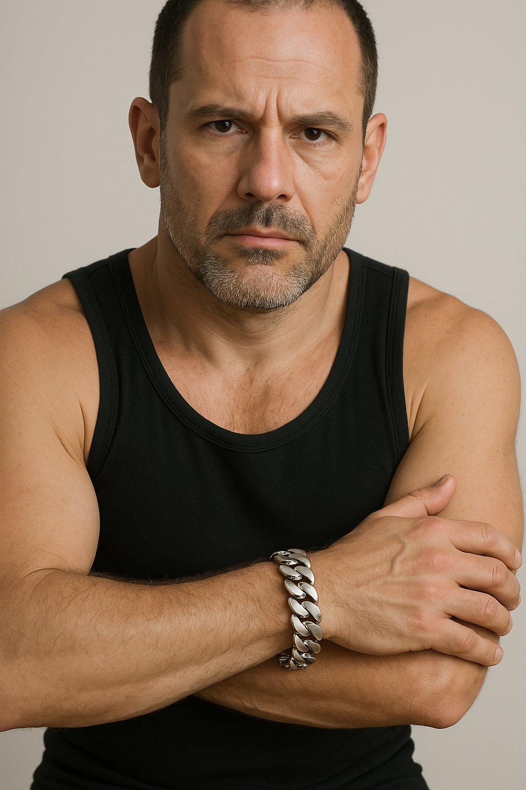 Sterling Silver Solid Handmade Curb Bracelet