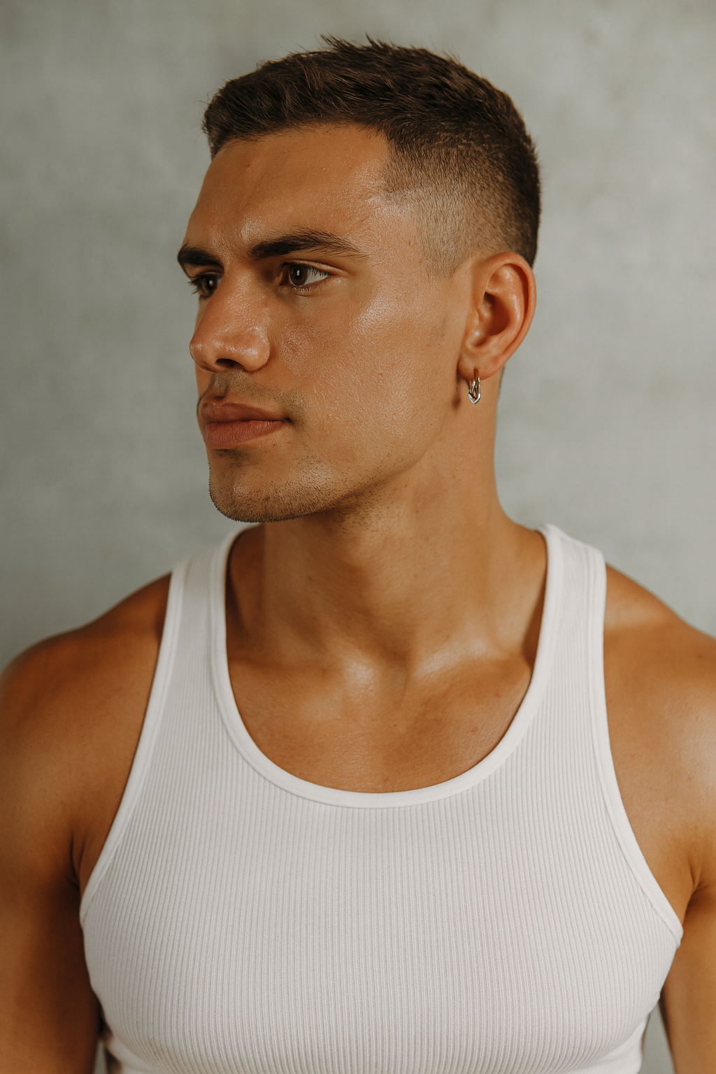 Stainless Steel Sleeper Ball Earrings