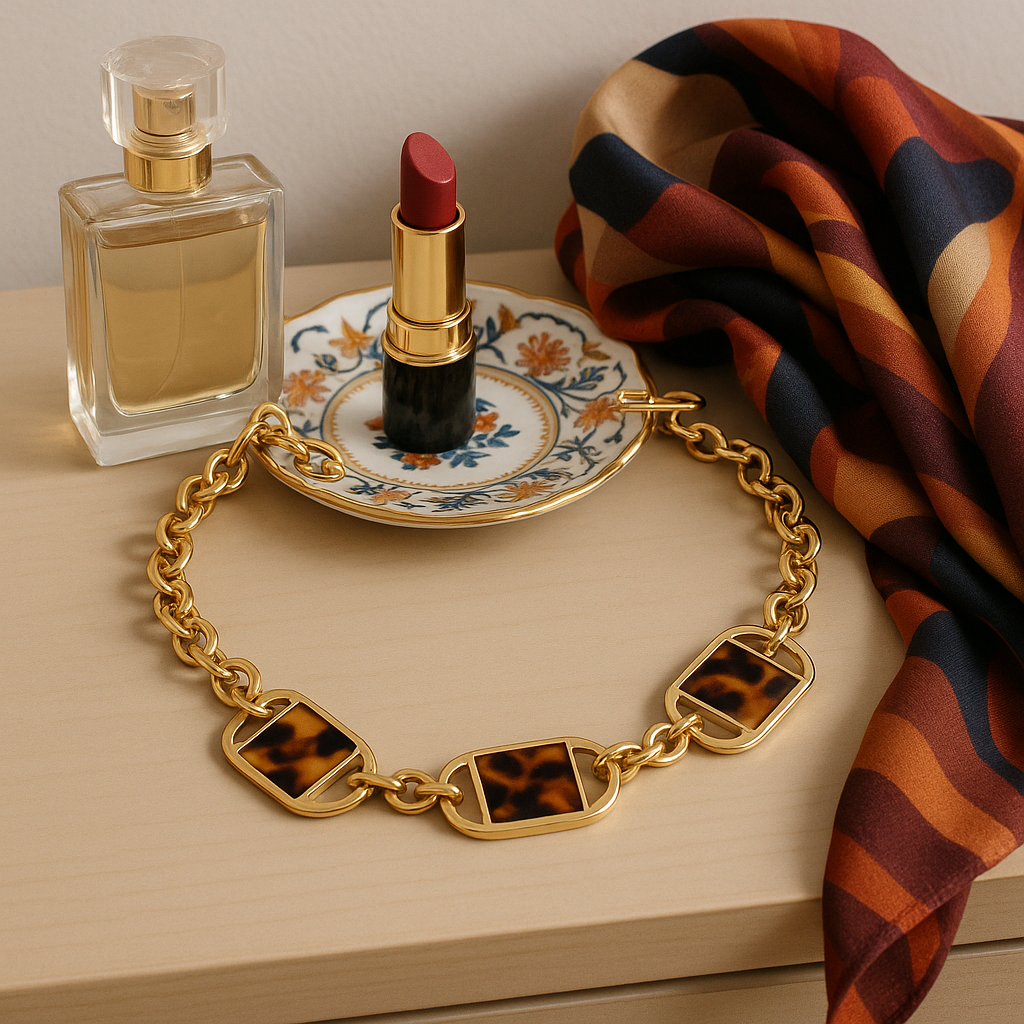 Stainless Steel Gold Heavy Fancy Chain