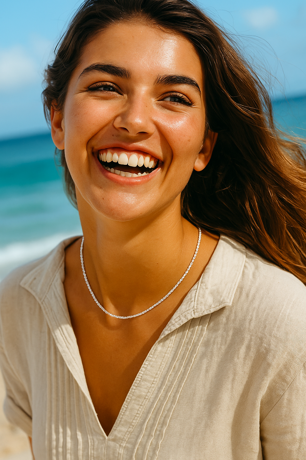 Italian-Made Sterling Silver Solid Rope Chain 45cm – Bold, Timeless, Luxe