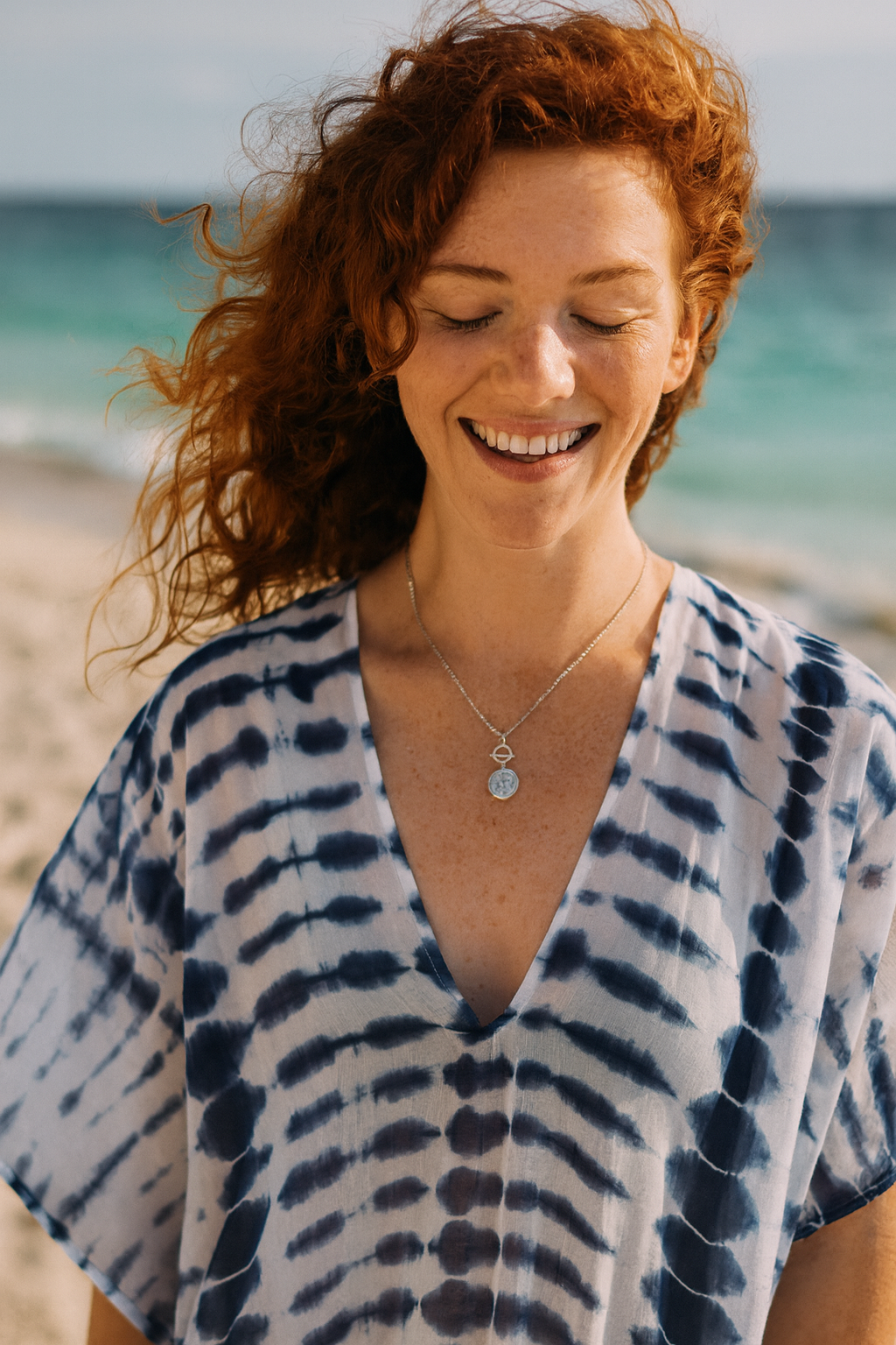 Bold Coin T-Bar Chain Stainless Steel