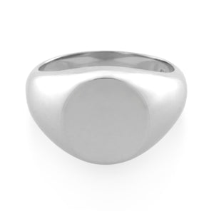Sterling Silver Gents Signet Ring
