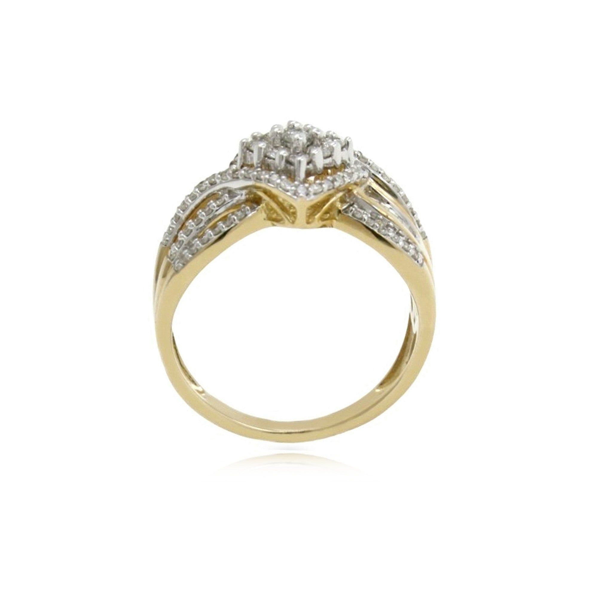 10ct Diamond Dress Ring 1/2ct TW