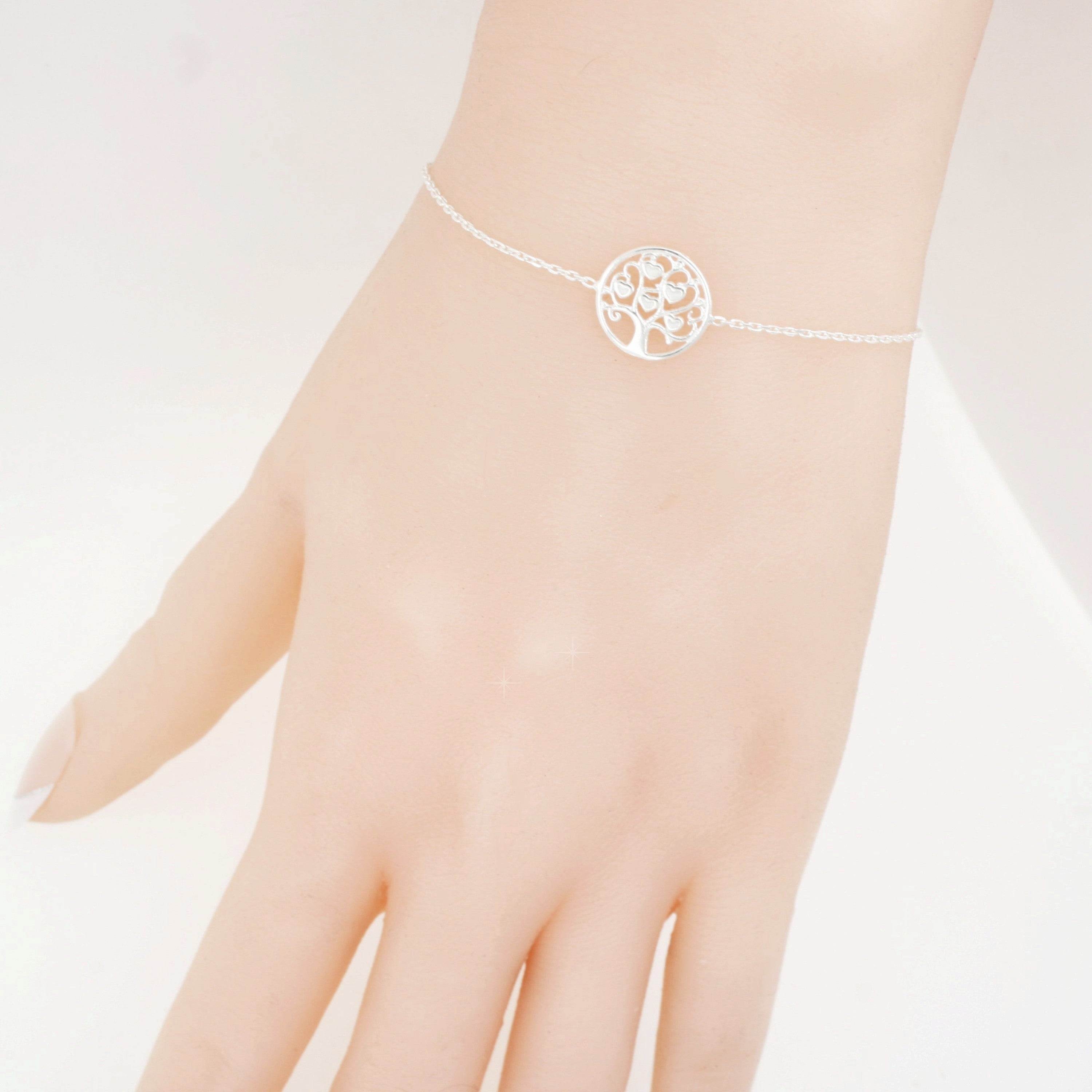 Sterling Silver Tree of Life Bracelet