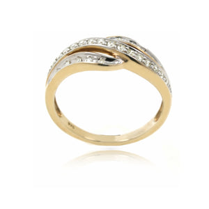 9ct Gold Fancy Dress Ring .20ct TW