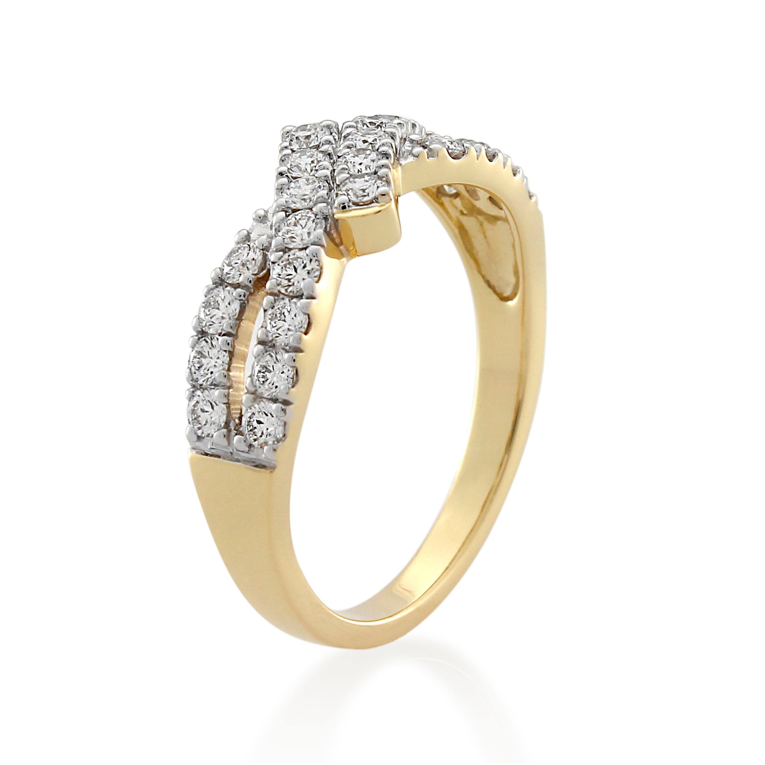 9ct Gold Diamond Dress Ring .60ct TW