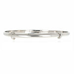 Sterling Silver ID Expander Bangle