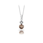 Sterling Silver Pendant with crystals from Swarovski®