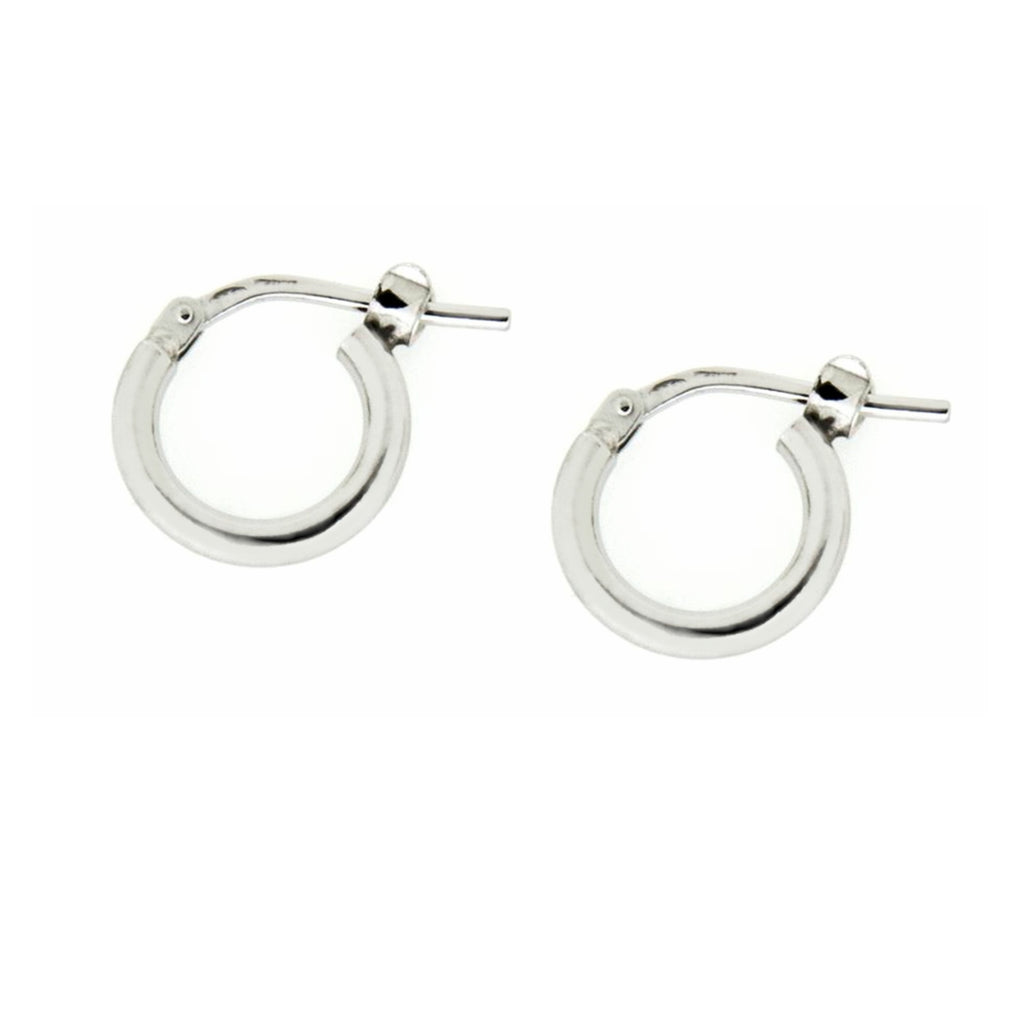 Sterling Silver Petite Hoop Earring