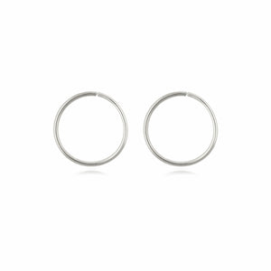 Sterling Silver Sleeper Earrings 15mm