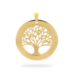 9ct Yellow Gold Tree Of Life Pendant