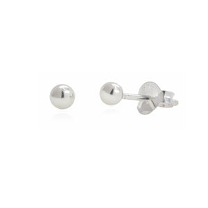 Sterling Silver 3mm Ball Studs