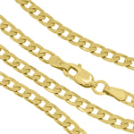 9ct Gold Curb Chain 120 Gage 50cm