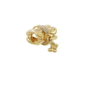 Pandora Shine Gold Plated Butterfly Charm