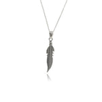 Sterling Silver Leaf Pendant