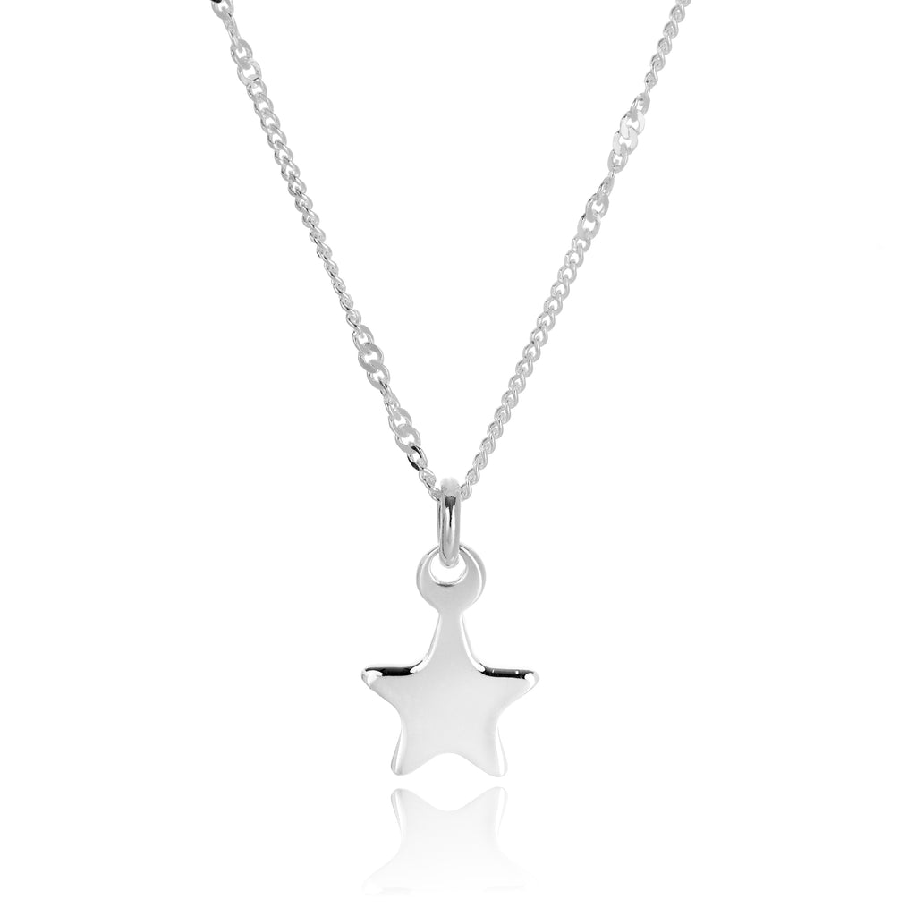 Sterling Silver Star Necklace & Chain
