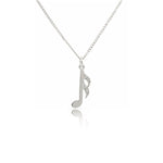 Sterling Silver Diamond Pendant by PIA Notes