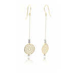 9ct Gold Delicate Hook Drop Style Earring