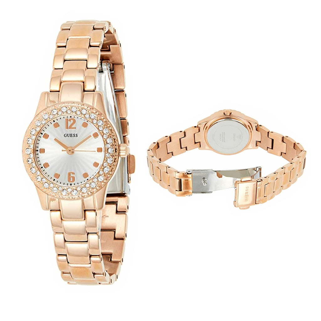 Guess Women's Gold & Crystal Watch