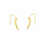 Stainless Steel Gold Hook Earrings